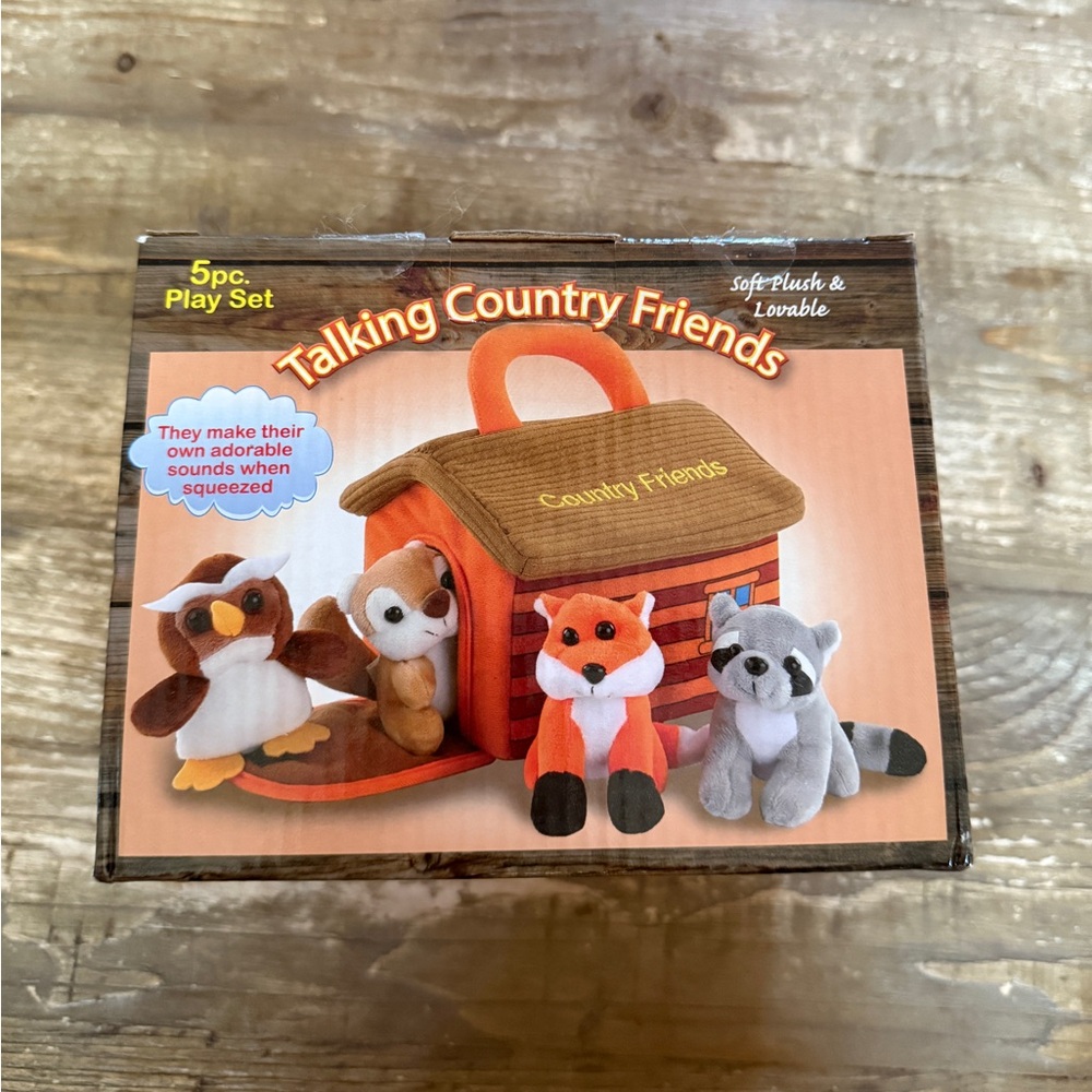 Animal Plush Play Set - Picture 2 of 3